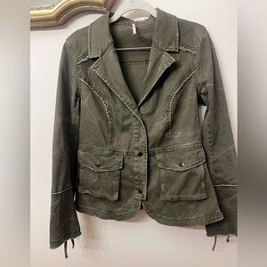 Free People Khaki jacket